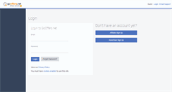 Desktop Screenshot of affiliate.gooffers.net